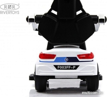 Каталка RiverToys F003FF-P (белый)