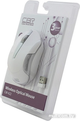 Мышь CBR CM 422 White
