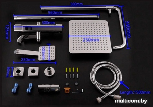 Душевая система Gappo G2491