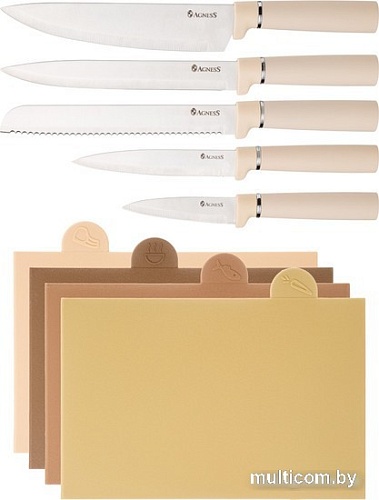 Набор ножей Agness 671-202