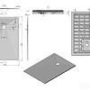 Душевой поддон Vincea VST-4SR9013W 130x90