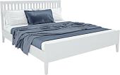 Кровать Belux Лектум КР 140x200 (198, сосна/белый матовый)
