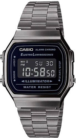 Наручные часы Casio Illuminator A168WEGG-1B