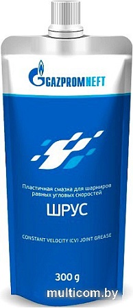 Gazpromneft Пластичная смазка для шарниров равных угловых скоростей Шрус 2389907078 300г