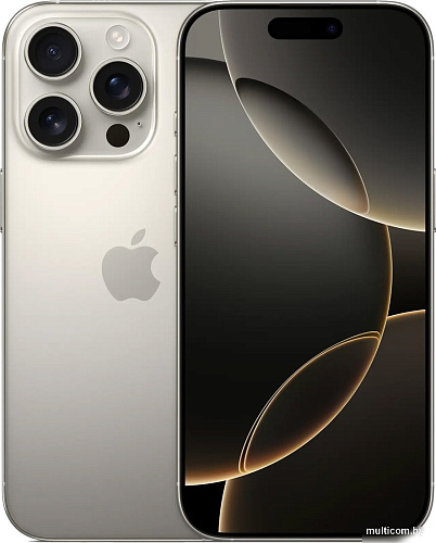 Смартфон Apple iPhone 16 Pro Dual SIM 128GB (природный титан)