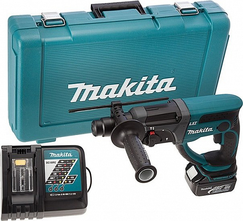 Перфоратор Makita DHR202RF (с 1-ой АКБ, кейс)