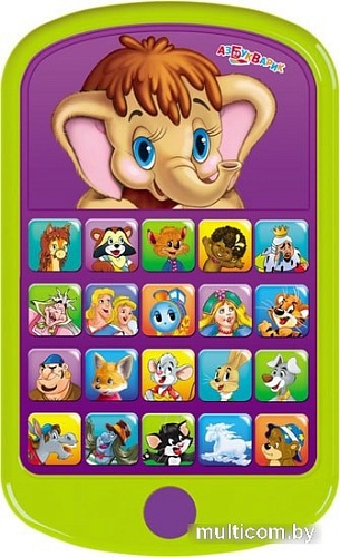 Интерактивный планшет Азбукварик Мамонтенок 4680019280752
