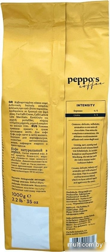 Кофе Peppo’s Coffee Crema e Aroma зерновой 1кг