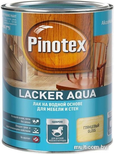 Лак Pinotex Lacker Aqua 70 глянцевый 1 л