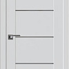 Межкомнатная дверь ProfilDoors 99U 70x200 (аляска/стекло графит)