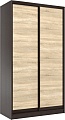 Шкаф-купе Евва 158 VSG.13 АЭП ШК.2 01 (венге/дуб сонома)