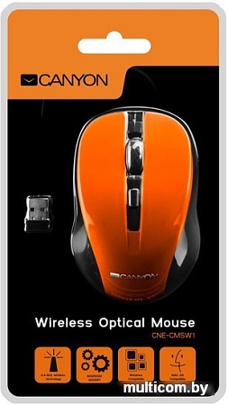 Мышь Canyon CNE-CMSW1O