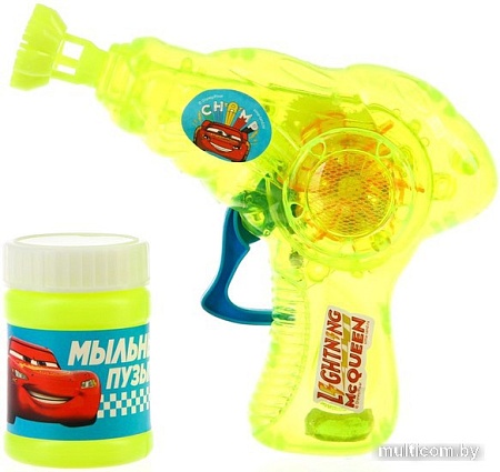 Пистолет для создания мыльных пузырей Sima-Land Тачки Пистолет световой 7603413
