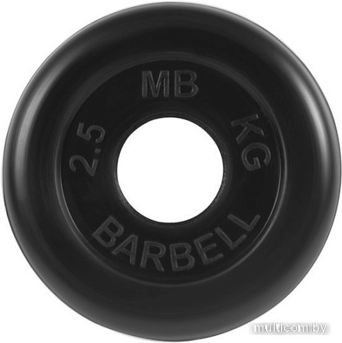 Диск MB Barbell Стандарт 51 мм (1x2.5 кг)