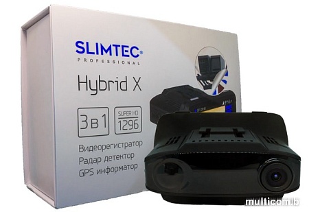 Автомобильный видеорегистратор Slimtec Hybrid X