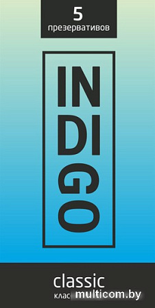 Гладкие презервативы Indigo Over-time №5 продленного действия