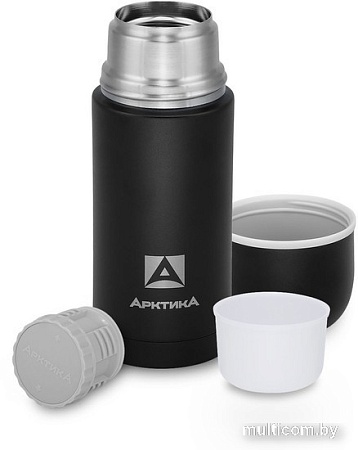 Термос Арктика 105-500 500мл (черный текстурный)