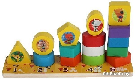 Сортер Буратино Ми-ми-мишки пирамидка-сортер MMM-03
