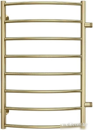 Полотенцесушитель TERMINUS Классик П8 500x800 (боковое подключение 500, золото матовое)