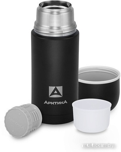 Термос Арктика 105-500 500мл (черный текстурный)