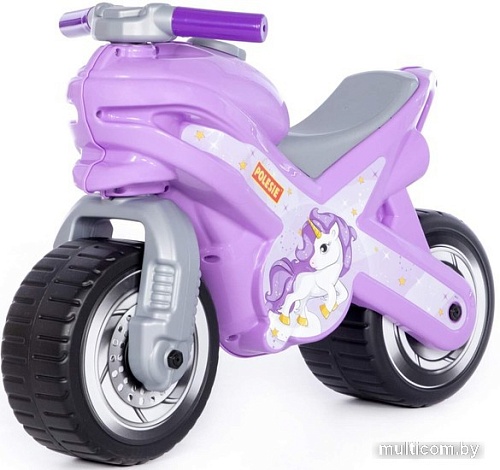 Каталка Полесье Мотоцикл МХ 09187 (сиреневый)