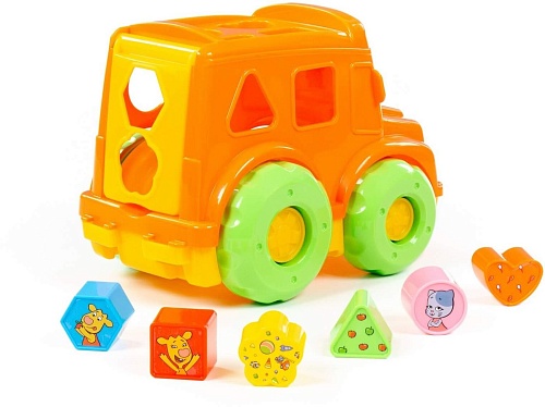 Сортер Полесье Оранжевая корова Автобус 91703