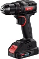 Ударная дрель-шуруповерт Deli CZ20-2A4 (с 1-им АКБ, сумка)