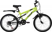 Детский велосипед Novatrack Titanium New 20 2020 20SS6V.TITANIUM.GN20 (зеленый)