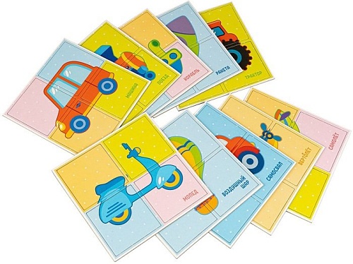 Мозаика/пазл Bondibon Пазлы для малышей. Транспорт ВВ4333