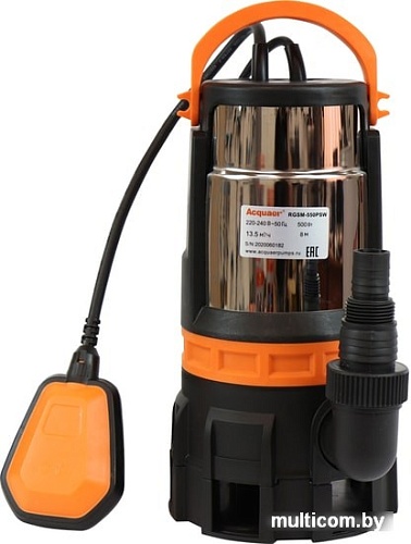 Дренажный насос Acquaer RGSM-550PSW