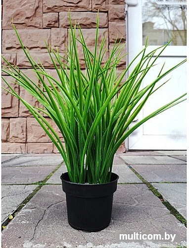 Искусственное растение Forgarden Осока высокая в черном горшке BN10602 35 см