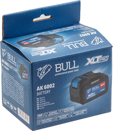 Аккумулятор Bull AK 6002 (18В/6 Ah)