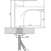 Смеситель Diadonna D86-110117BL