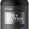 Протеин сывороточный (концентрат) Strimex Whey Protein Silver Edition (900 г, клубника-банан)