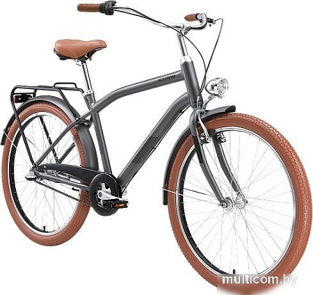 Велосипед Stark Comfort Man 28 D 8 speed р.18 HQ-0017939 2025 (черный матовый/темно-серый, разобранный)