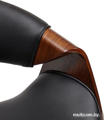 Офисное кресло TetChair Bend (орех/кожзам черный)