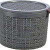 Корзина Curver Jute 245714 (темно-серый)