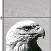 Зажигалка Zippo Chrome Arch 24647 Eagle Head