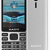 Мобильный телефон Maxvi X10 (серебристый)