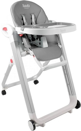 Стульчик для кормления Nuovita Futuro Bianco (серый)