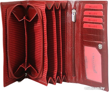 Кошелек Bellugio ZD-02-064M (красный)