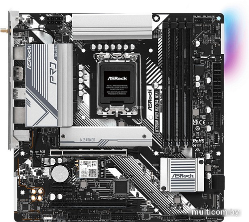 Материнская плата ASRock B760M Pro RS/D4 WiFi