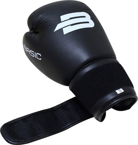 Перчатки для единоборств BoyBo Basic (14 oz, черный)