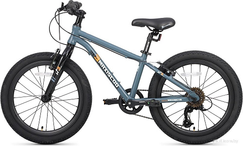 Детский велосипед Maxiscoo 3bike 20 M 2025 MSC-M3-2001 (серый матовый, разобранный)