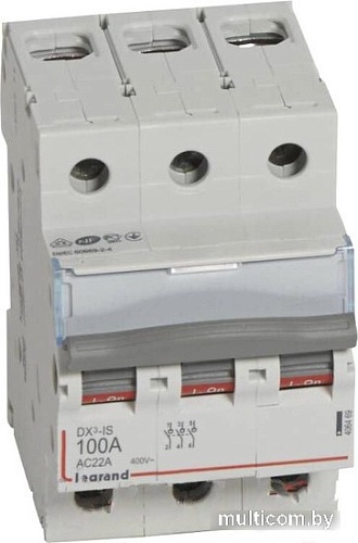 Выключатель нагрузки Legrand DX3 3П 100A 406469