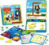 Настольная игра Magneticus Виселица, лудо, солитер, танграм 4 в 1 BG-002