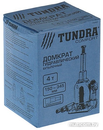 Бутылочный домкрат Tundra 1935906 4т