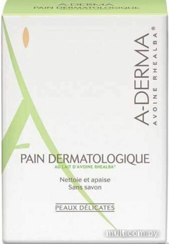 A-Derma Мыло твердое С молочком овса 100 г