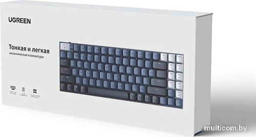 Клавиатура Ugreen KU102 (синий)