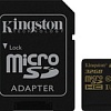 Карта памяти Kingston microSDHC UHS-I (Class 10) 32GB + SD адаптер (SDCA10/32GB)